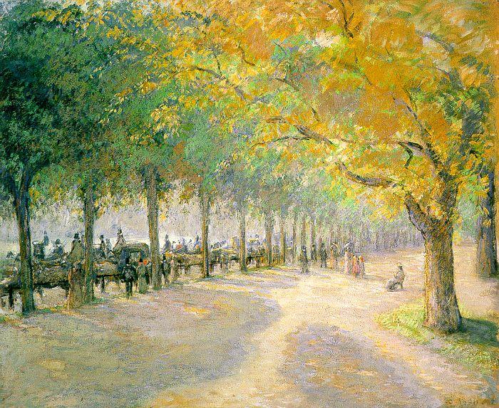 Camille Pissaro Hyde Park, London China oil painting art
